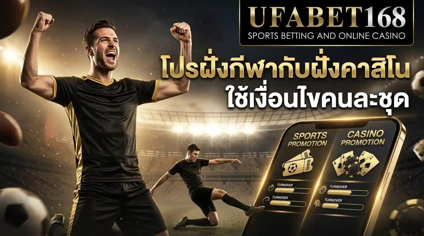 โปรโมชั่น UFABET168 ทุกแบบ อ่านเงื่อนไขให้ขาดก่อนกดรับ