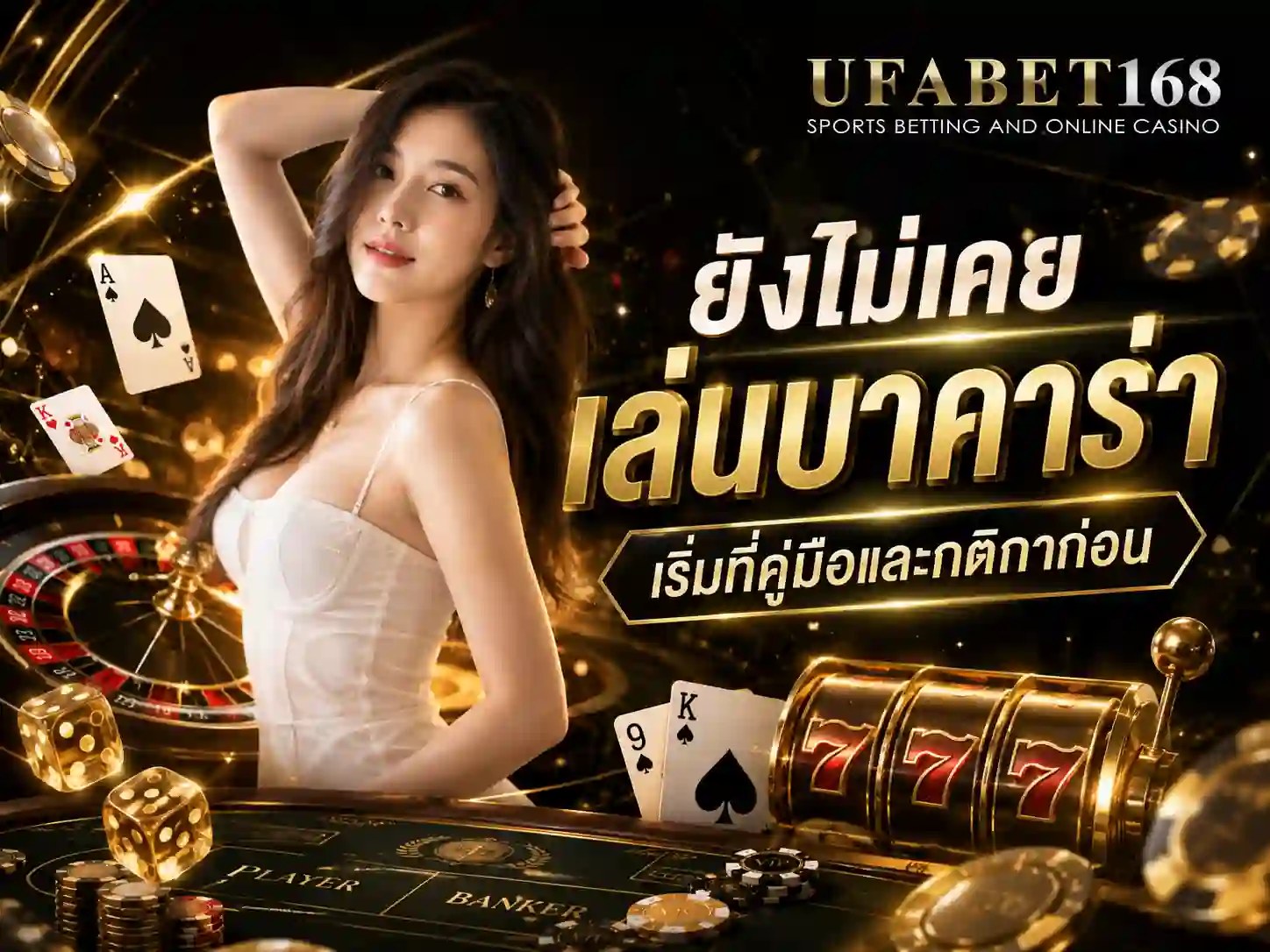 บาคาร่าออนไลน์ UFABET168 คาสิโนสดเว็บตรง ครบทุกค่าย ฝากถอนออโต้