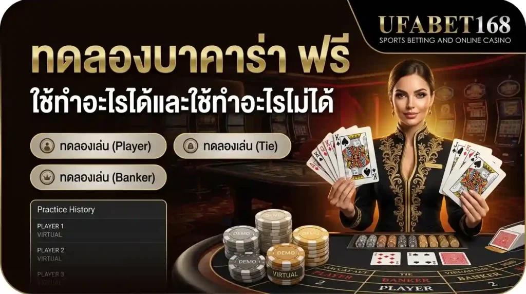 ทดลองเล่นบาคาร่า