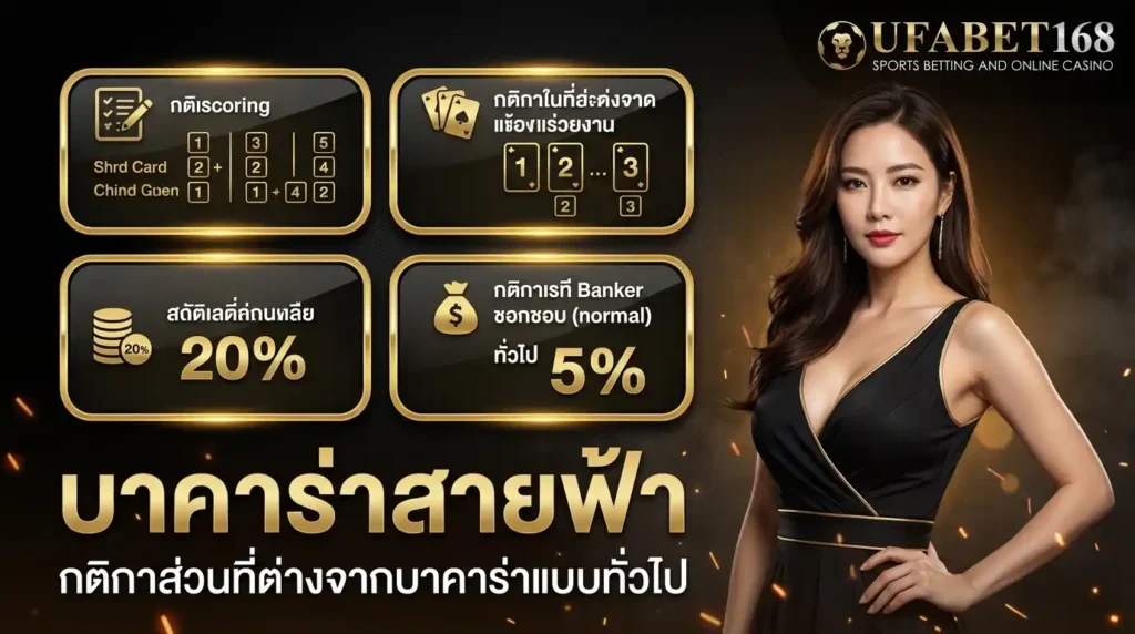 บาคาร่าสายฟ้า ค่ายไหน UFA168