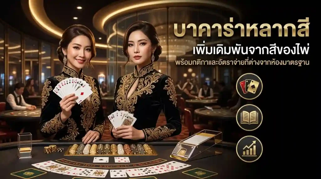 บาคาร่าหลากสี
