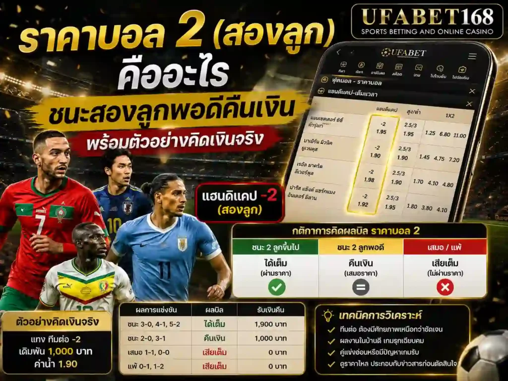 ราคาบอล 2