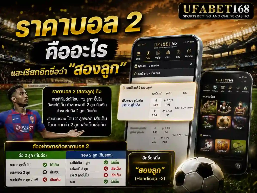 ราคาบอล 2 คือ