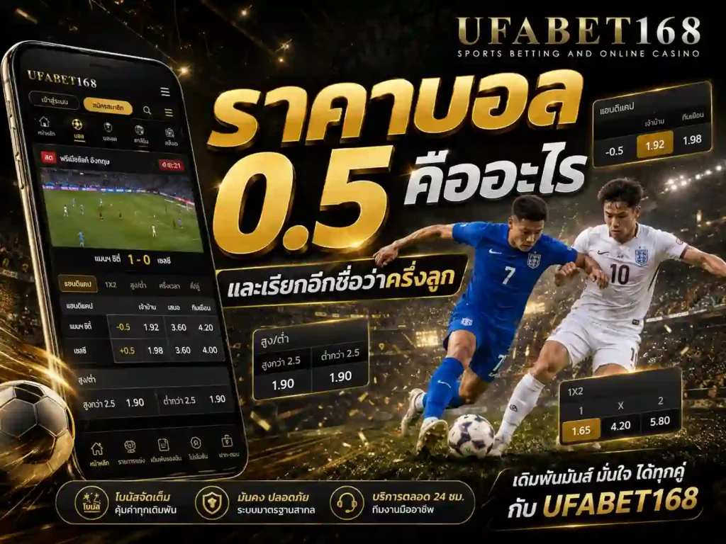 ราคาบอล0.5คือ