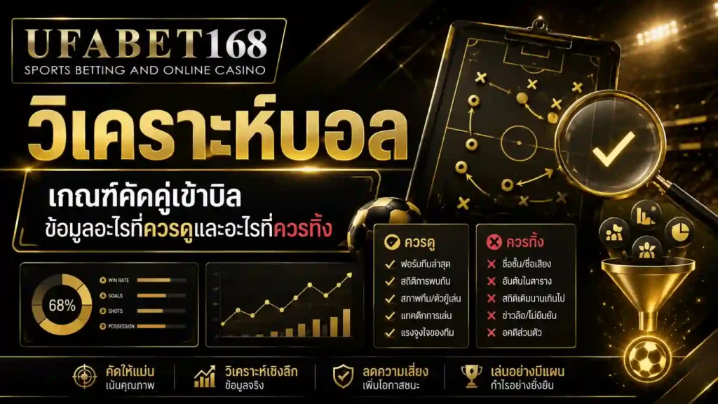 วิเคราะห์บอล
