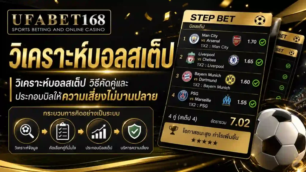 วิเคราะห์บอลสเต็ป
