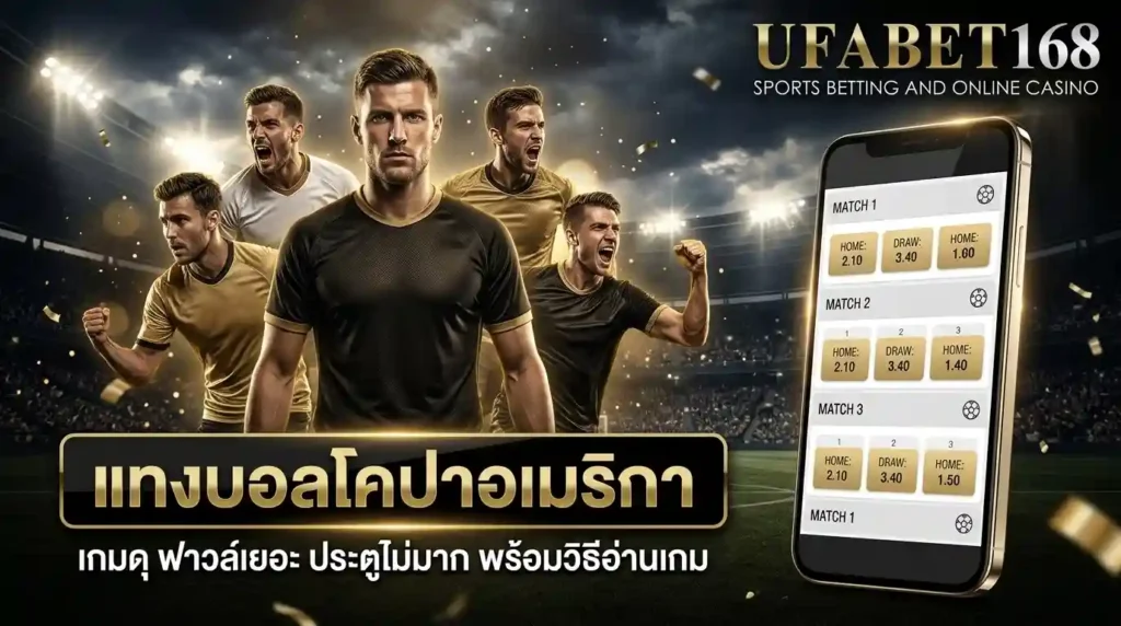 แทงบอลโคปาอเมริกา