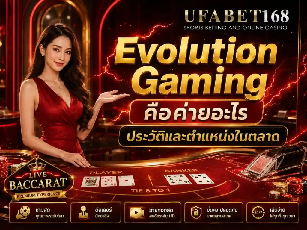 Evolution Gaming UFABET168
