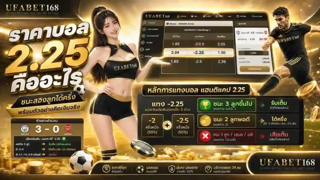 ราคาบอล 2.25