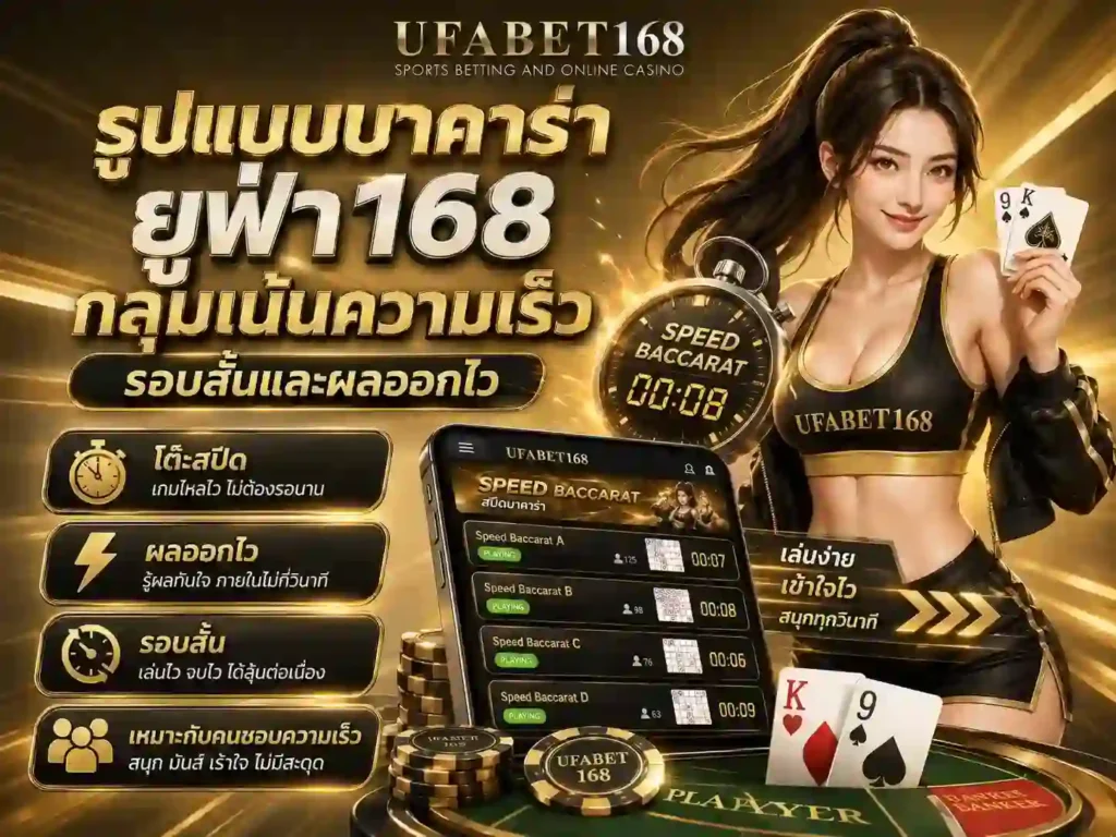 รูปแบบบาคาร่า ยูฟ่า168