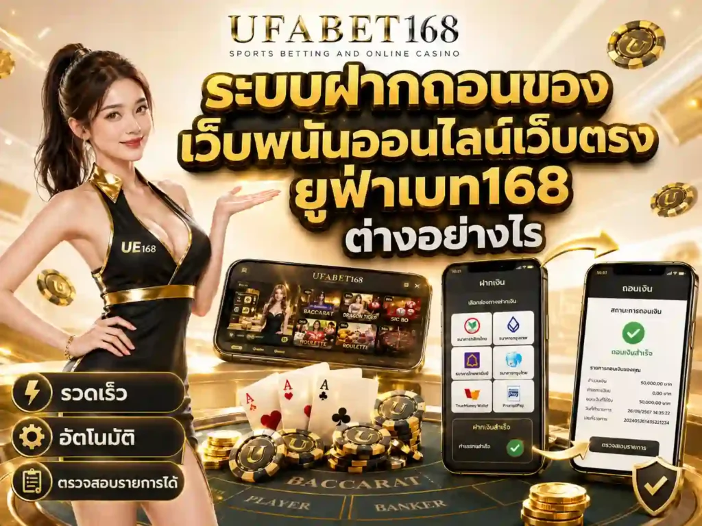 เว็บพนันออนไลน์เว็บตรง