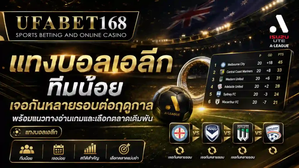 แทงบอลเอลีก